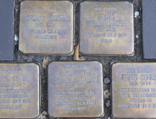 Holocaust herdenken met struikelstenen