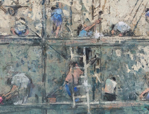 Uitgelicht: Onno Boerwinkel, houtskool en pastels